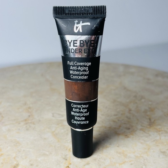 New! it Cosmetics BYE BYE UNDER‎ EYE WATERPROOF CONCEALER 45.5 DEEP EBONY(C) - Picture 1 of 2